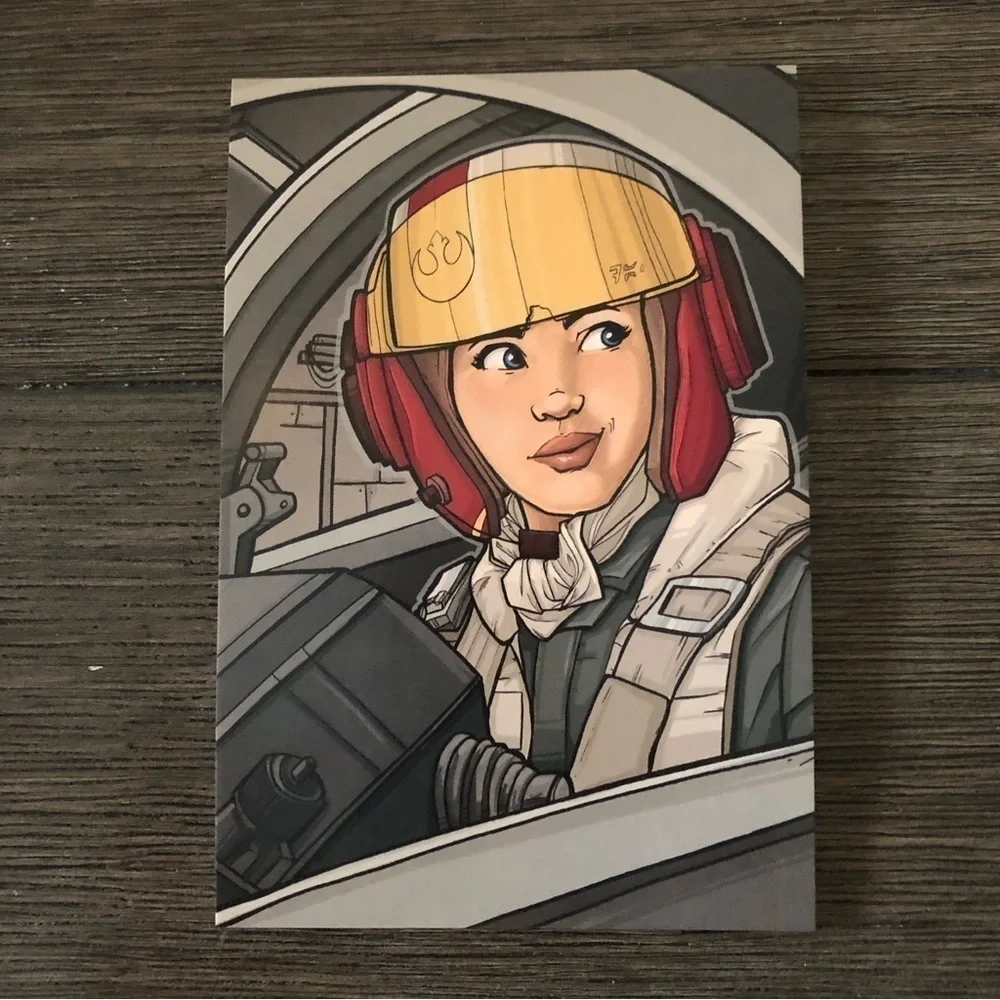 Disney Star Wars: Women of Star Wars postcards bundle #19 (Set of 5)